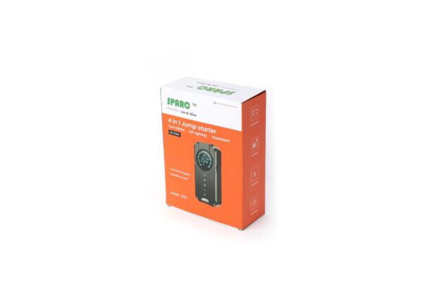 4 in 1 Jump Starter / Compressor / Torch / Power Bank 8000mAh